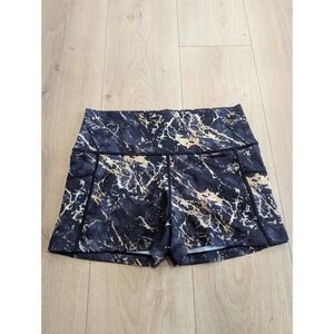 Constantly Varied Gear CVG Women's Medium 2.5"  Workout Shorts in Marble Print